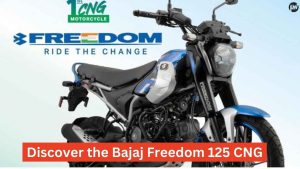 Discover the Bajaj Freedom 125 CNG